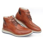 Loafer Elite Couro Premium Comfort Castor 