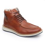 Loafer Elite Couro Premium Comfort Castor 