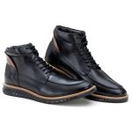 Loafer Elite Couro Premium Comfort All Black