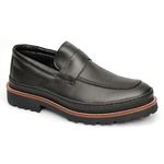 Sapato Loafger Confort Katar Preto 
