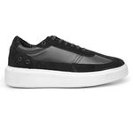 Tenis Masculino Fly Preto Nobuck Preto Milan Gelo