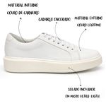 Tenis Masculino Confort Branco Sola Milan Branco 