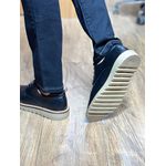 Sapato Masculino Derby Tratorado Preto Los Angeles