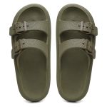Birken Masculina Injetada Verde Militar