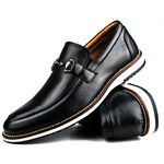 Brogue Premium Couro Comfort Preto Andora 