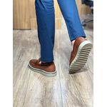 Sapato Masculino Loafer Tratorado Mouro 