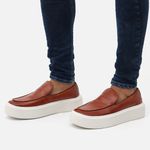 Sapato Casual Masculino Slip On Everest Castor