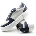 Sapato Casual Masculino Everest Off-white Marinho