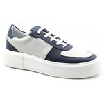 Sapato Casual Masculino Everest Off-white Marinho