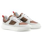 Tenis Masculino Confort OffWhite Fly Castor Rio Gelo