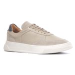 Tenis Masculino Fly Bege Camurça Areia Comfort Preto Rio Gelo