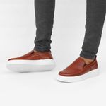 Sapato Masculino Slip On Milão Castor