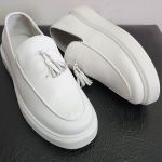 Sapato Masculino Slip On Milão Branco