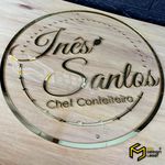 Placa 50x50cm Acrílico - Comunicação em Relevo