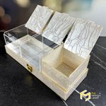 kit Porta Algodão e Gaze com Descarte