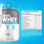 100% Whey Flavour Whey Protein Pote 900g Atlhetica Nutrition Leite