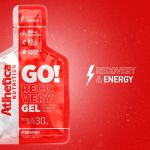 GO! Recovery Gel Caixa com 10 unidades de 30g Atlhetica Nutrition Morango