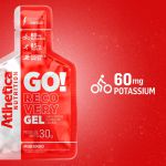 GO! Recovery Gel Caixa com 10 unidades de 30g Atlhetica Nutrition Morango