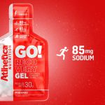 GO! Recovery Gel Caixa com 10 unidades de 30g Atlhetica Nutrition Morango