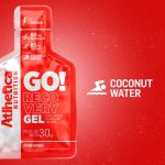 GO! Recovery Gel Caixa com 10 unidades de 30g Atlhetica Nutrition Morango