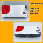 COMBINADO ORIENTAL ( M1 ) TAMANHO 20X10X4CM C 50 (UN)