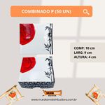 COMBINADO ORIENTAL ( P ) TAMANHO 10X9X4CM C 50 (UN)