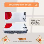 COMBINADO ORIENTAL ( M1 ) TAMANHO 20X10X4CM C 50 (UN)
