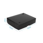 COMBINADO ORIENTAL BLACK ( M2 ) 18X15X4CM C 50 (UN)