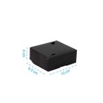 COMBINADO ORIENTAL BLACK ( P ) 10X9X4CM C 50 (UN)