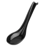 COLHER SOPA MISSO ( PRETA ) (UN)