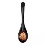 COLHER SOPA MISSO ( PRETA ) (UN)