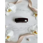 Pente Tartaruga De Acetato 7,5 X 2,5 Cm Estilo curto 