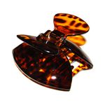  N 3821426712 Prendedor Animal Print Tartaruga De Acetato 7,0 x 4,0 cm 