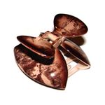  N 3821426712 Prendedor Animal Print Tartaruga De Acetato 7,0 x 4,0 cm 