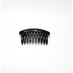  N310752NR Pente curto Tartaruga Acetato preto 2,5 x 6,0 cm 