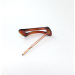 N312202 Mini Presilha Tartaruga 3,0 x 2,0 cm