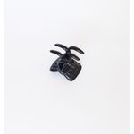 N 252001-A Prendedor Mini Preto tartaruga 3,0 x 2,5 cm