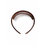 Tiara Lisa Tartaruga Acetato 3,0 cm LG Marrom