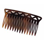 N 20164 Pente Tartaruga 14 Dentes 7,0 X 4,0 Cm