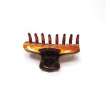 Prendedor Cores Bege, Marrom E Tigre 10,0 x 5,0 cm