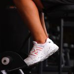 Tênis Branco para Treino Xtep Run II - White Orange