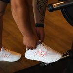 Tênis Branco para Treino Xtep Run II - White Orange