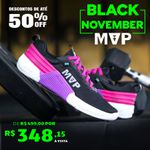 Tênis Cross Training MVP 4x4 - Black Pink