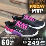 Tênis Cross Training MVP 4x4 - Black Pink