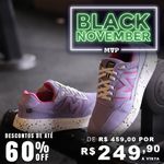 Tênis de Corrida Feminino Xtep Run II - Mauve Pink
