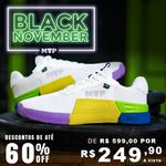 Tênis de Treino MVP 5x5 - White Yellow 