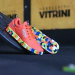 Tênis de treino Sola Reta Rhino X Tech III - Orange Splash