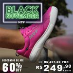 Tênis Esportivo Feminino Rx Fly - Cherry