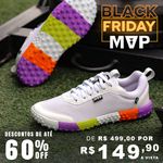 Tênis MVP Barefoot - Algodão Aquarela