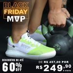 Tênis Mvp para Cross de Rx Fly - Lemon White